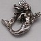 Charm Meerjungfrau. 18x18mm.