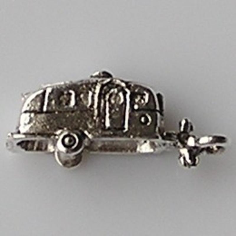 Bedel Caravan. 28mm. Verzilverd met harde beschermlaag. (ook in grootverpakking).