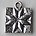 Bedel Quilt Patern. 12mm. 2 zijdig