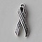 Bedel Ribbon. 24mm. Verzilverd met Harde Beschermlaag. (ook in grootverpakking).