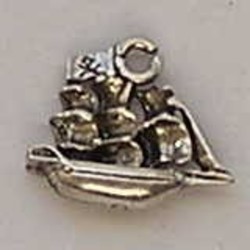 Bedel Piratenschip. 15x16mm.