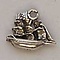 Bedel Piratenschip. 15x16mm.