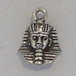 Bedel. Farao. 12x16mm. Verzilverd met harde beschermlaag.