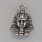 Bedel. Farao. 12x16mm. Verzilverd met harde beschermlaag.