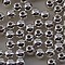 Ronde Kraal. 4mm. Silverplated. Metallook.