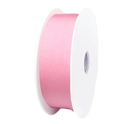 Ibiza Lint elastisch. 30mm. Roze. Per 0.50 meter voor.