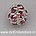Strass-Bal. 8mm. Amethist.
