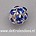 Strass-Bal. 8mm. Safier.