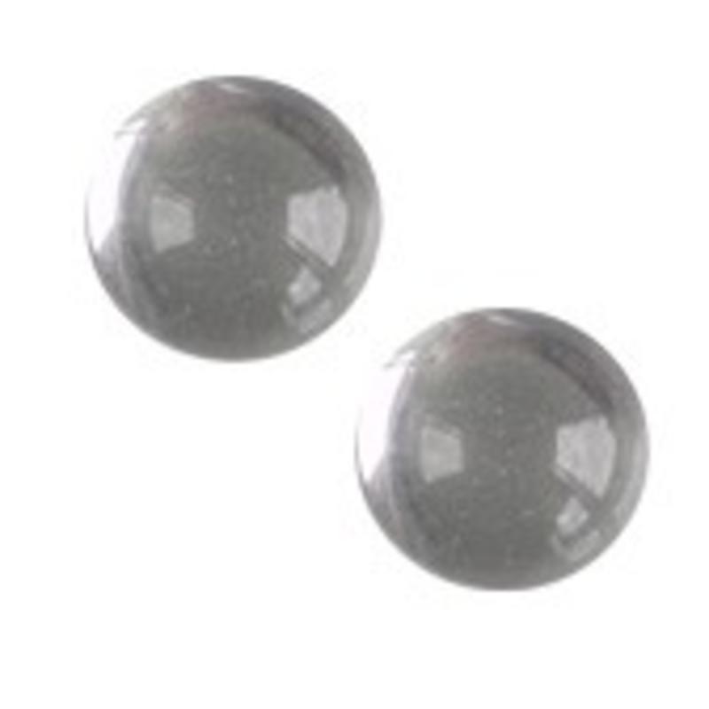 Cabochon. Crystal. Glas. Rond. 8mm.