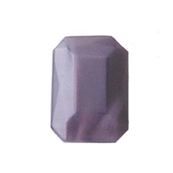 Glazen Steen 13x18mm. Shiny Lilac Opal. (voor kastje 27504.01 en 27504.02)