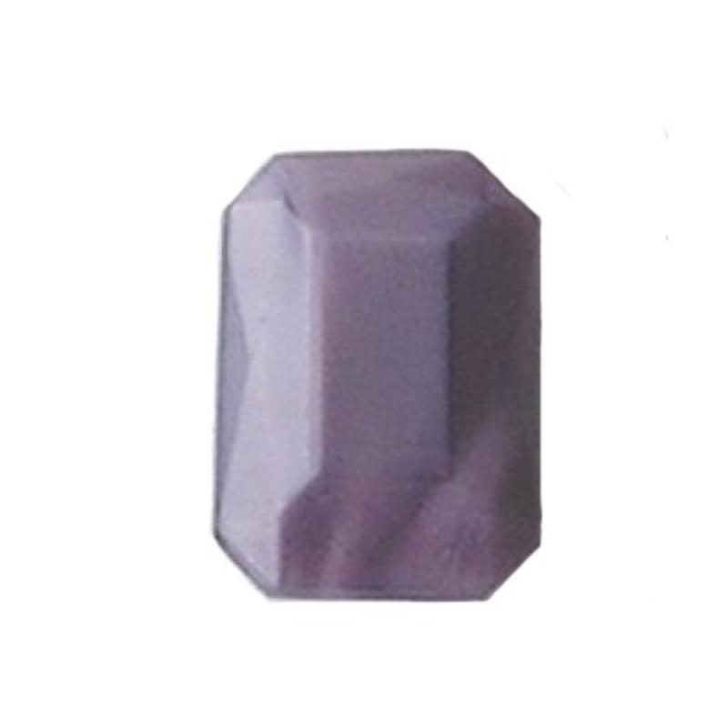 Glazen Steen 13x18mm. Shiny Lilac Opal. voor kastje 27504.01 en 27504.02