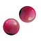 Glaskraal. 4mm. Miracle Bead. Roze Wit. 20 stuks voor