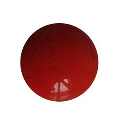 Cabochon. Coral Opaque. Glas. Rond. 10mm.