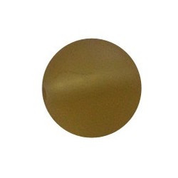 Glaskraal. 6mm. Mat. Honingkleurig.