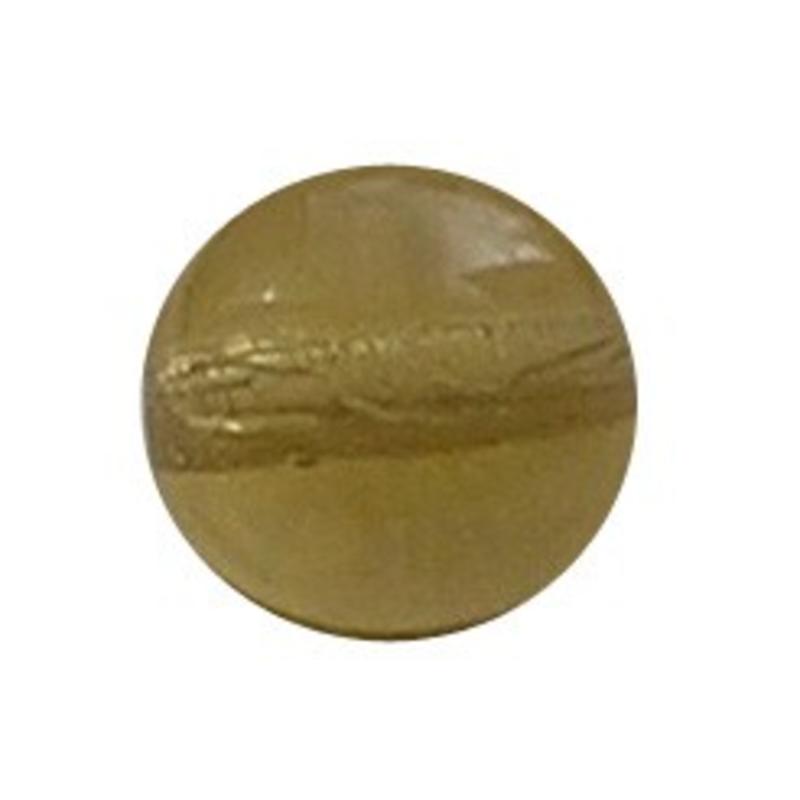 Glass bead 8mm Honey yellow Transparent 100 pieces