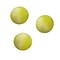 Glass bead. 6mm. Tiger eye. Yellow 6 pieces for