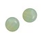 Glaskraal. 6mm. Jonquil. Opaal. 10 stuks voor