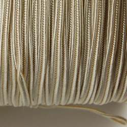 Soutache cord. Creme. Per meter.