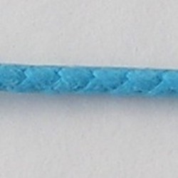 Waxcord. 3mm. Braided bolo. Aqua