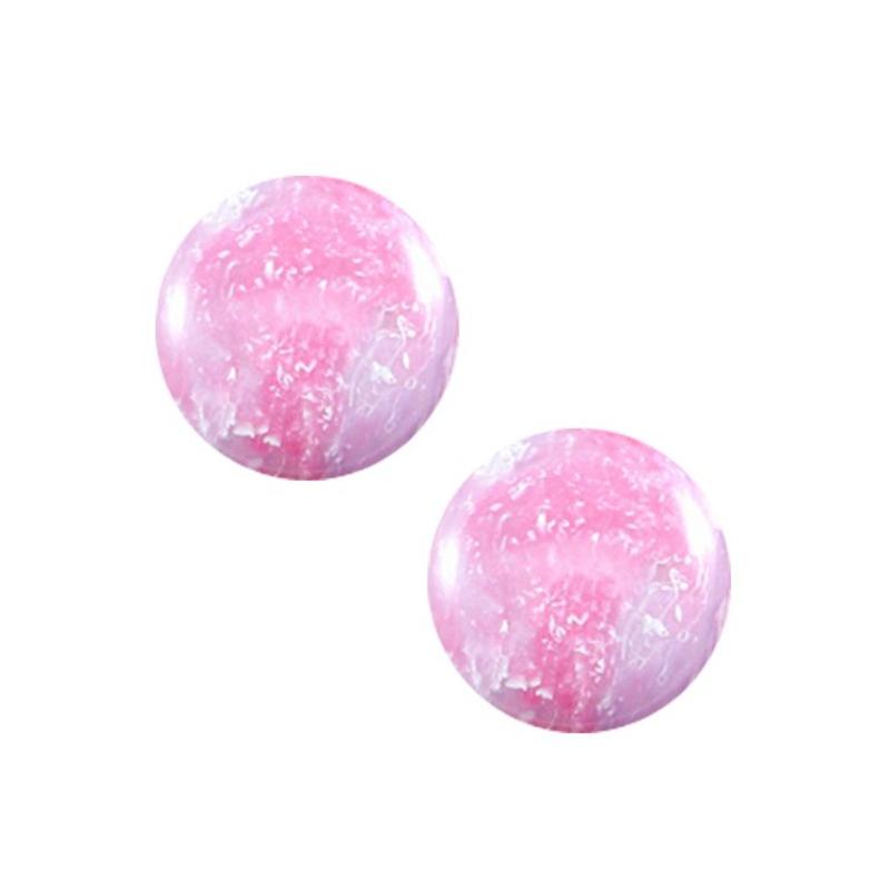 Polaris cabochon Irion fuchsia red 12mm