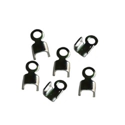 Mini Senkelclip Silber