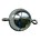 Magnetic closure 12mm high quality shiny silver