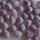 Glass bead drop. 5x7mm. Mat amethyst The hole is at the top of the bead. 100 pieces for.