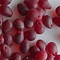 Glass bead drop. 5x7mm. Matt red The hole is on top of the bead. 100 pieces for.