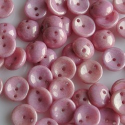 Piggy beads Pink 25 stuks voor