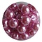 Glass Pearl 8mm pink 100 pieces