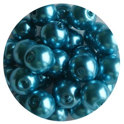 Glasparel indicolite 8mm 100 pieces