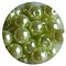 Glass Pearl 8mm light green 100 pieces