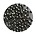 Metallperle rund. 3mm. Silber. Beutel mit 100 Stück