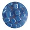 2 Hole Square Beads 6x6mm. Light Blue Opal