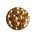 Glasperlen goldenen 6mm 100 PC