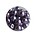 Glasperlen 6mm violett 100 Stück