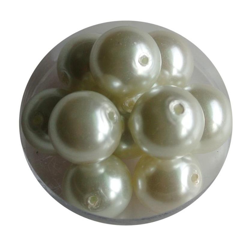 Glass Pearl White 12mm