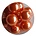 Glass Pearl Orange 12mm