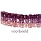 Pelletbead Lichtblauw. 4x6mm. Tsjechisch Per 10 stuks voor