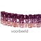 Pelletbead Oranje 4x6mm. Tsjechisch Per 10 stuks voor