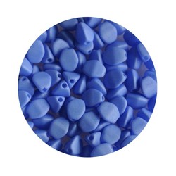 Pinch-Korn. 3x5mm. Pastell himmelblau mat