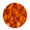 Pip Bead. 5x7mm. Opaque oranje 20 stuks voor