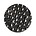 Metalen kraaltje rond. 4mm. Zilverkleurig. zakje 100 stuks