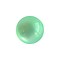 Polaris Bead Mint. Shiny 20mm. Around.