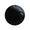 Polaris Bead Black Shiny 10mm. Around.