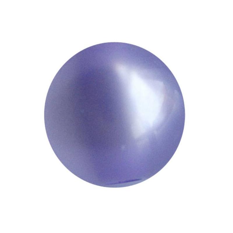 Polaris Bead Lilac Shiny 14mm. Around.