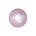 Polaris Bead Light Pink Shiny Around 10mm.