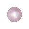 Polaris Bead Light Pink Shiny Around 20mm.