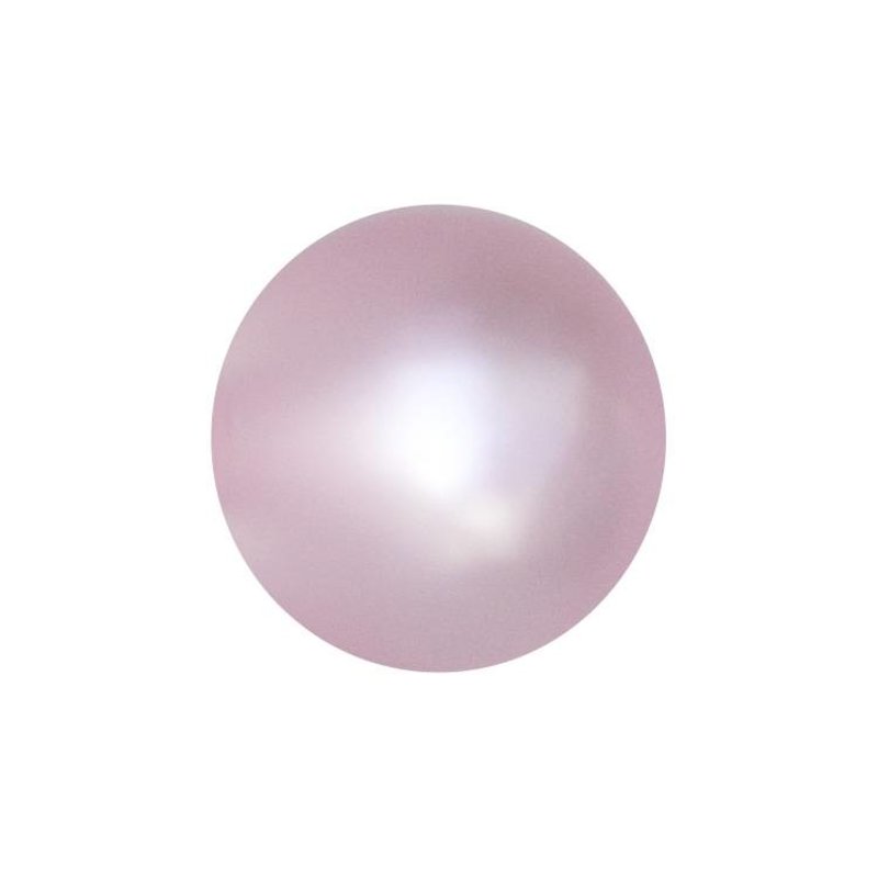 Polaris Bead Light Pink Shiny Around 20mm.