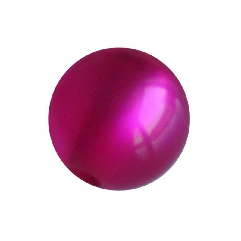 Polaris Bead Shiny Pink 20mm Round